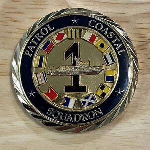 Challenge Coin U.S. Navy Patrol Coastal Squadron One (PCRON-1) Ask The Chief